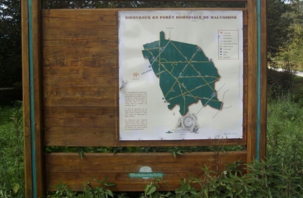 Exemple Panneau de Forêt pour Gyroroue Tout-terrain